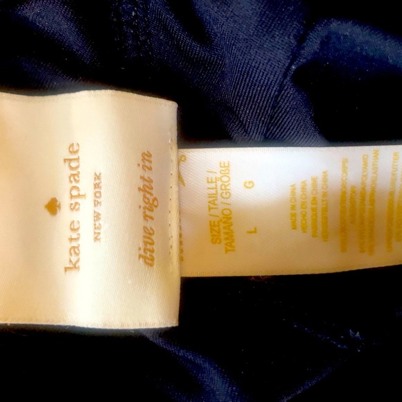 Kate Spade swimsuit size large - Picture 3 of 3